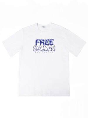 FREEDAMN T-SHIRTS WHITE