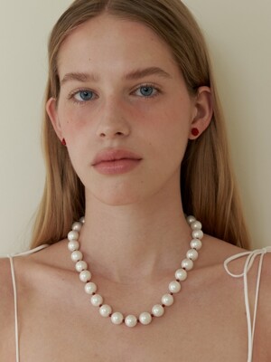 Soft Medium Pearl & Beads Necklace