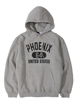 PHOENIX HOODIE (MELANGE GREY)