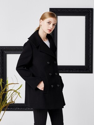 Double coat_black