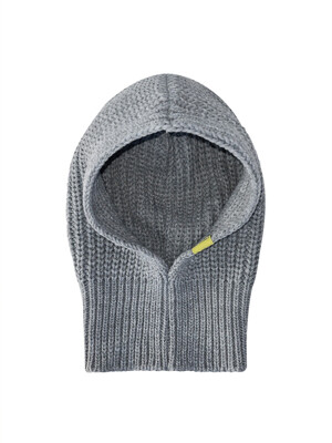 VEGAN KNIT BALACLAVA_GRAY