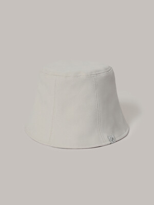 Line Bucket Hat - Ivory