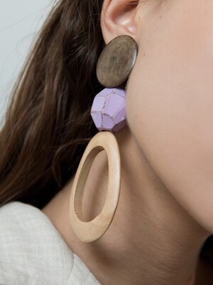 J.Cube Earring (2 colors)