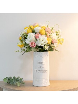 프롬로즈성묘꽃다발 34cm 성묘 조화 꽃