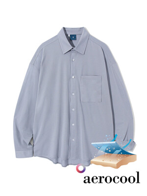 Cool Square Tension Shirt S124 Gray