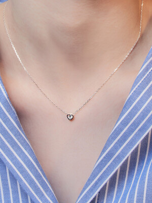 essential heart necklace
