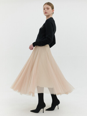 Chloe chiffon long skirt