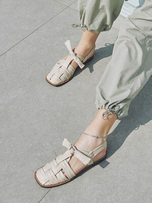 ljh7013 cross strap sandals _ 3colors