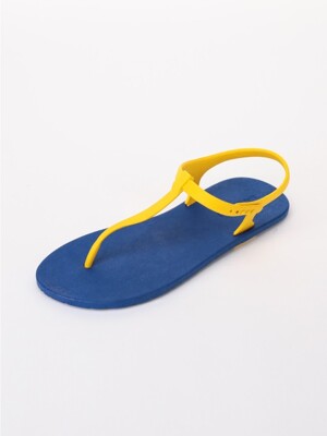 [WOMEN] Sandal, Blue-Yellow