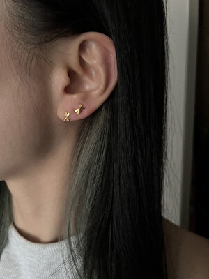 [925silver] Dame earring (2color)