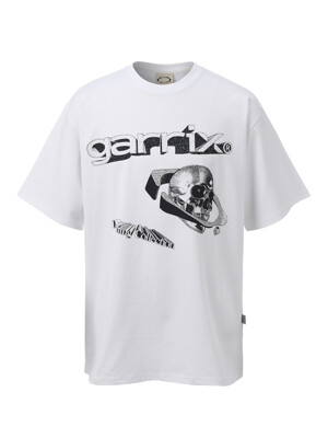 Skull 3d T-shirts (White)