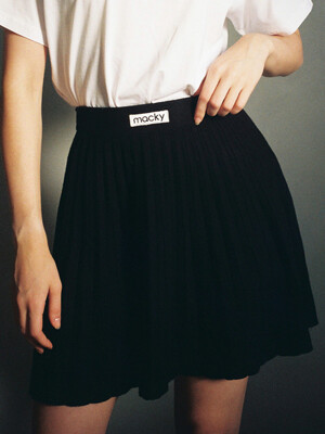 patch kinit skirt black