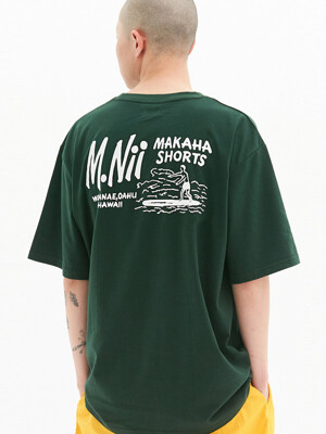 SURFING LOGO T-SHIRTS / GREEN