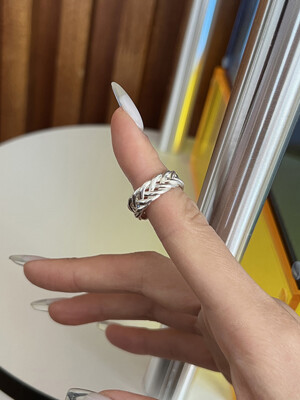 [925silver] Briad ring