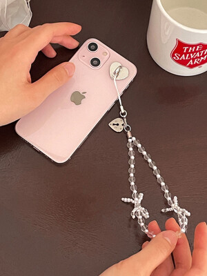 Double Ribbon Phone Strap_HC2433KE002M