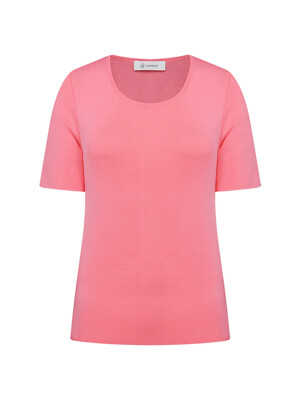 Summer Crew Neck Knit Top-4color