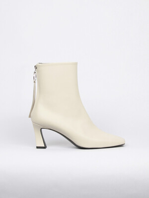 Bella Ankle Boots 7cm Ivory