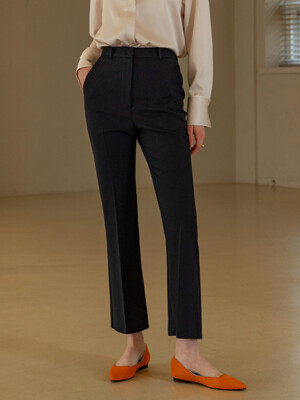 SI PT 7041 tailored boot-cut trousers_Navy