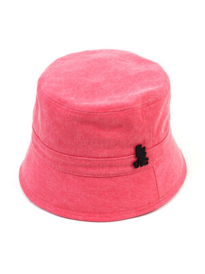 Washing Pink Drop Bucket Hat 버킷햇