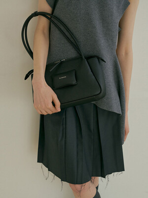 Aube shoulder bag-black