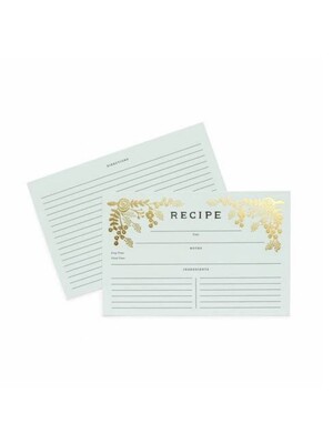 라이플페이퍼 Golden Garden Recipe Card 레시피 카드