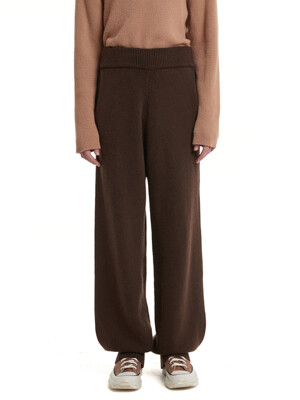 Cashmere Lounge Pants_Brown