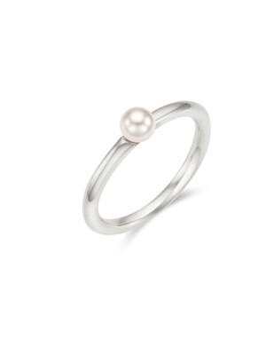 [silver925]shinepop pearl ring