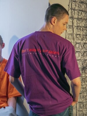 Orignal Balance and Talent T shirt - Purple