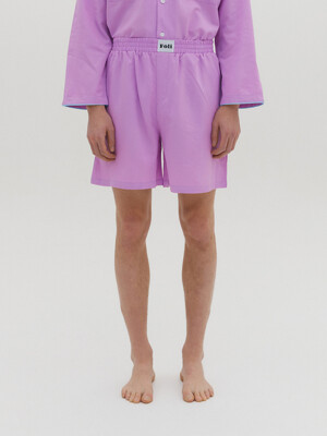 (Men) Essential PJ Shorts Lavender
