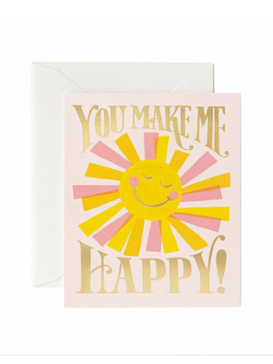 라이플페이퍼 You Make Me Happy Card 사랑 카드