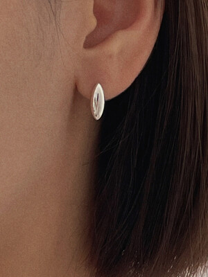 silver925 oak earring