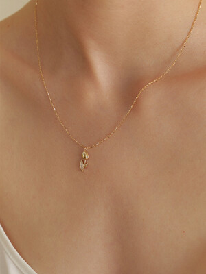14k Celli Tulip Diamond Necklace