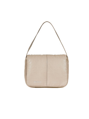 Pillow Flap Bag (beige)