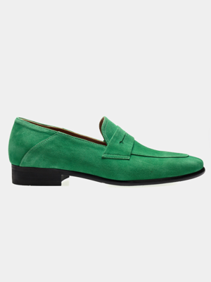 Luce_Penny Loafers Grass suede / ALC027