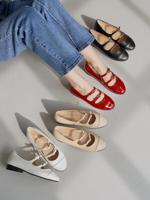 two strap flat_3color