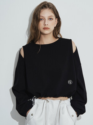 Cut Out Crop MTM [Black]