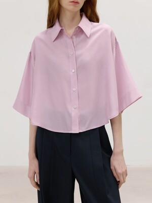 Wide Sleeve Blouse_PINK