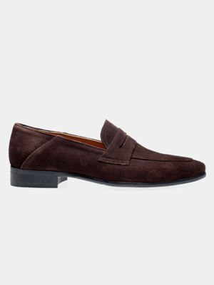 Luce_Penny Loafers D.Brown suede / ALC027