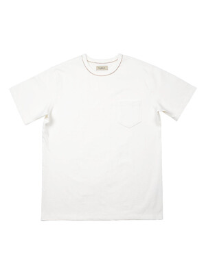 3N605 Utility Poket T-Shirts (White)