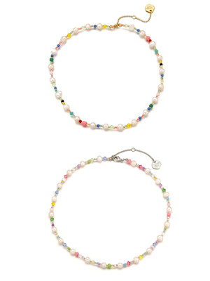 Pearl n Crystal Beads Necklace_VH23N2NE100B