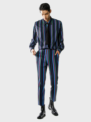 deep stripe trousers(UNISEX)_UTH-FP15