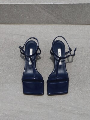 T - strap Middle Heel Sandal _ (7colors)