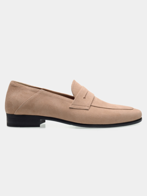 Luce_Penny Loafers D.Beige suede / ALC027