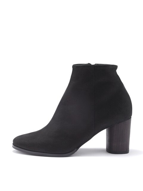 BASIC ANKLE BOOTS/BLAKC