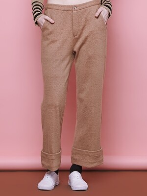 roll-up pants (beige)