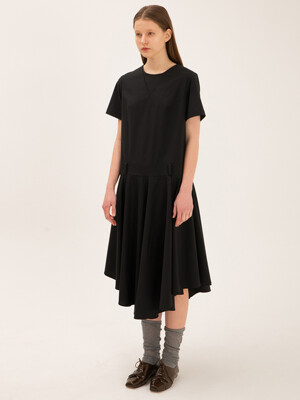 slope dress (black)