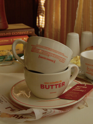 BUTTER coffee cup 버터 커피잔 세트