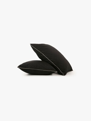 Cicci pillowcase - black/ivory