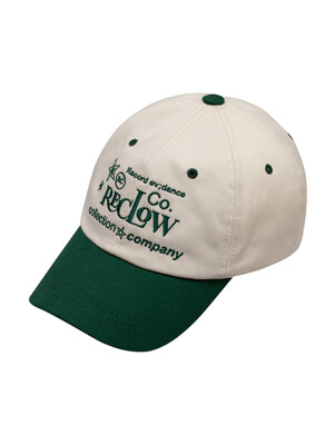 RECLOW 트윌투톤 RWL BALL CAP [GREEN]