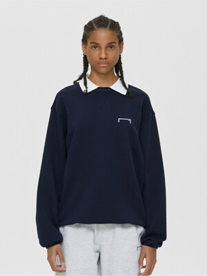 ESSENTIAL COLLARED SWEAT (3 Colors)